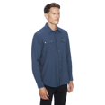 thumbnail image 2 of Dark Black Men's Long-Sleeve  Button-Down Shirt, 2 of 6