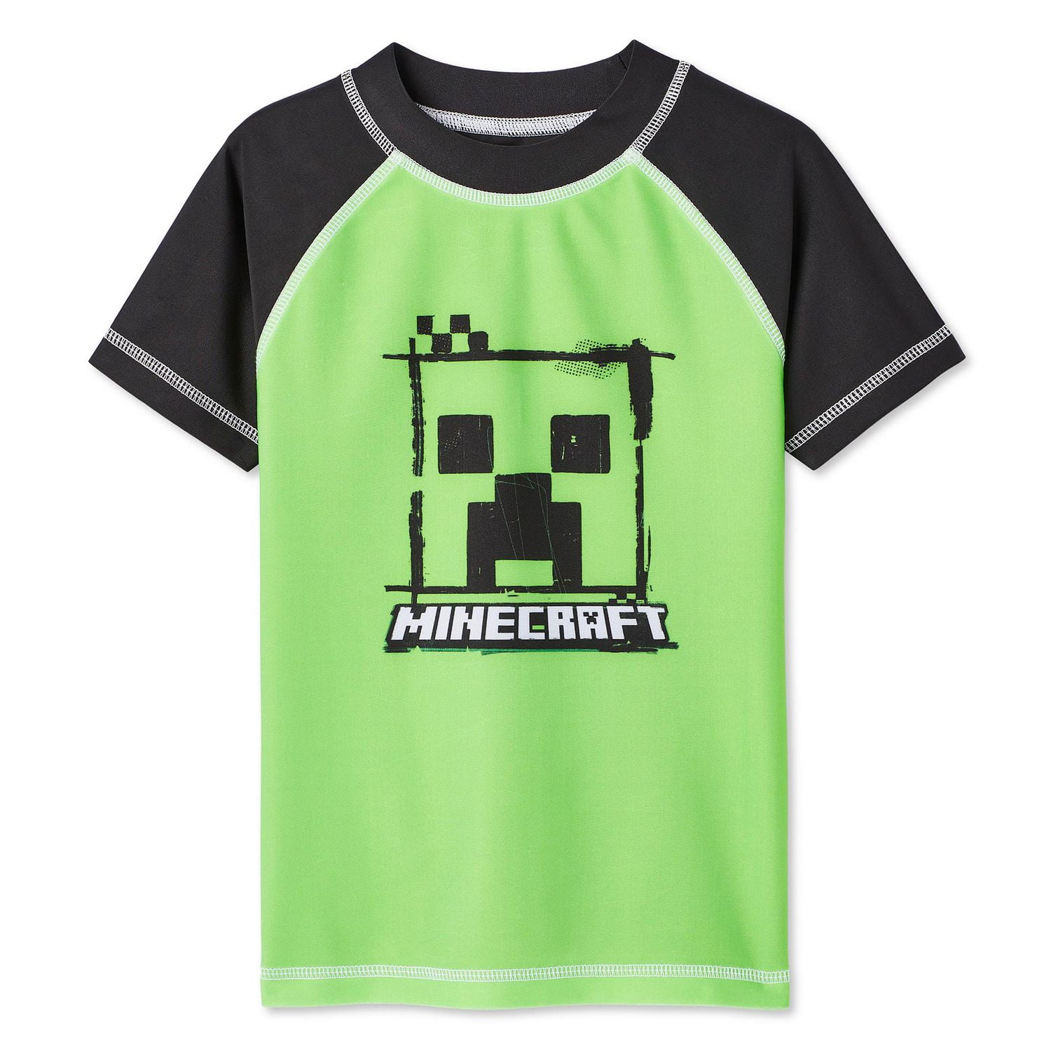 Minecraft Boys' Rash Guard