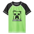 thumbnail image 1 of Minecraft Boys' Rash Guard, 1 of 1