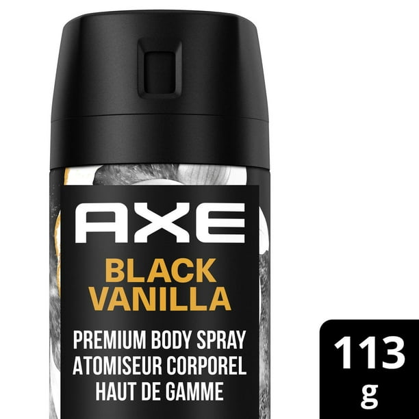 Atomiseur Corporel Haut de Gamme Black Vanilla AXE Fine Fragrance Collection 113g Atomiseur Corporel