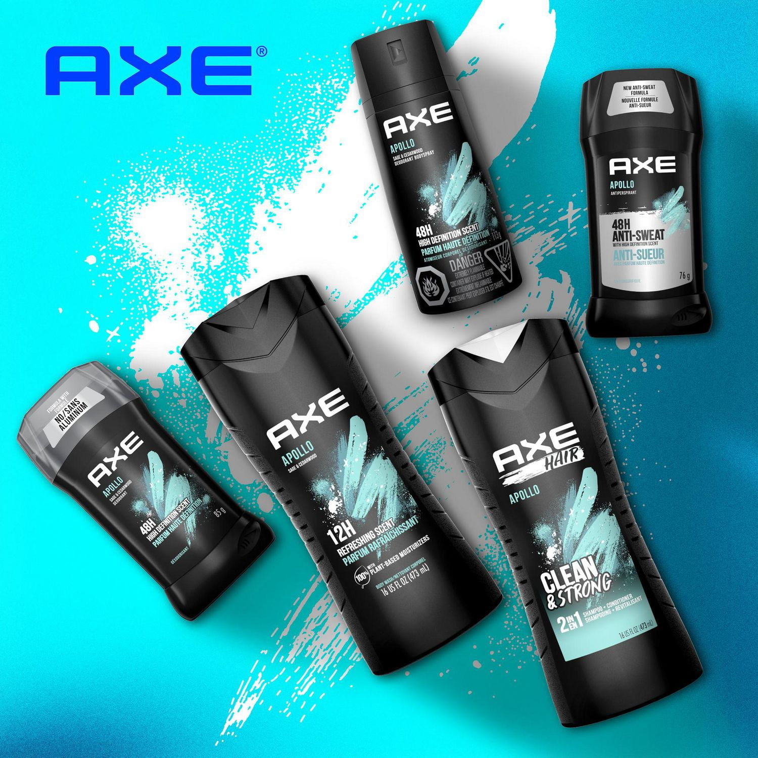 AXE Ice Breaker Mandarin & Mint deodorant Deodorant Body Spray, 113 g Deodorant Body Spray