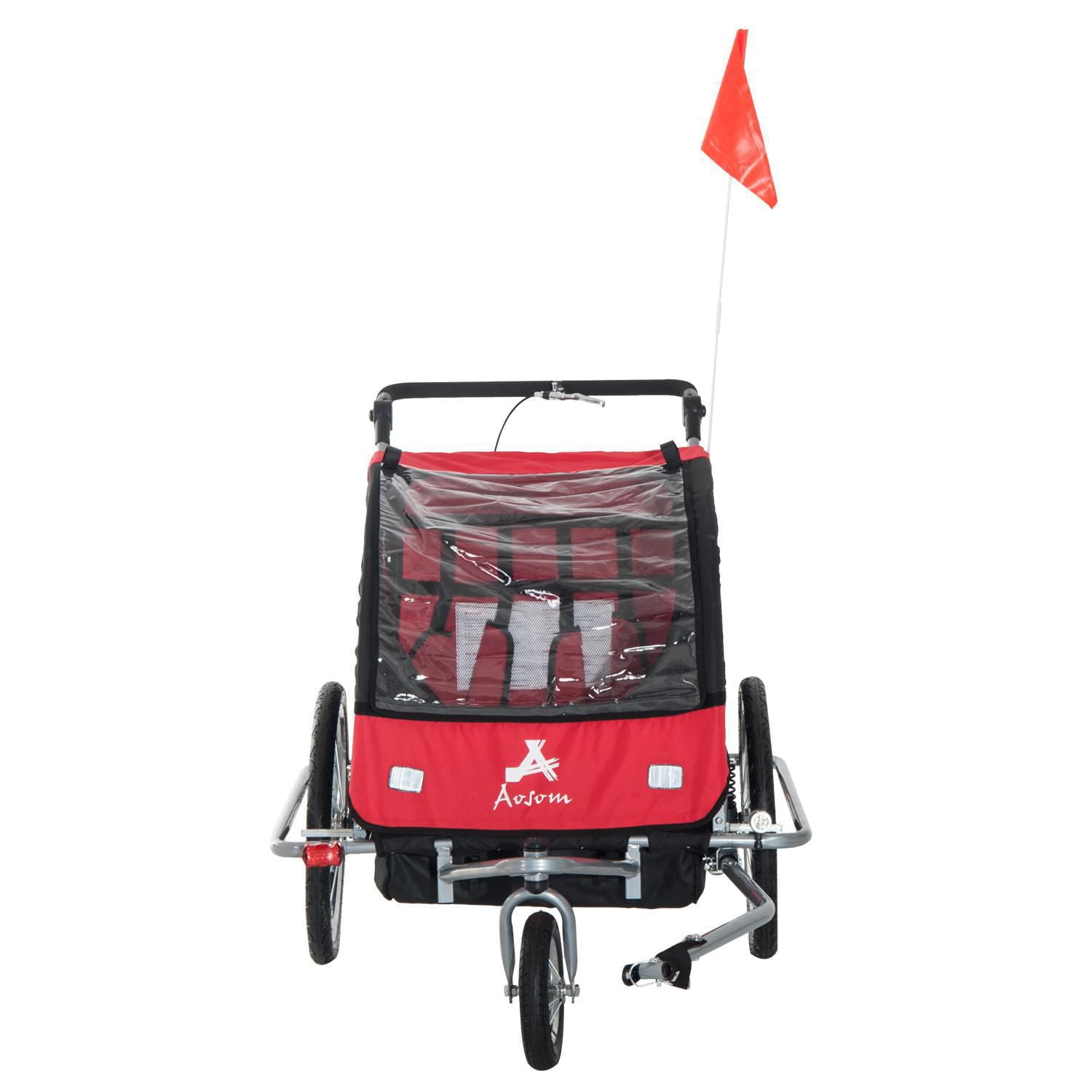 Aosom 3 in 1 bike trailer Walmart