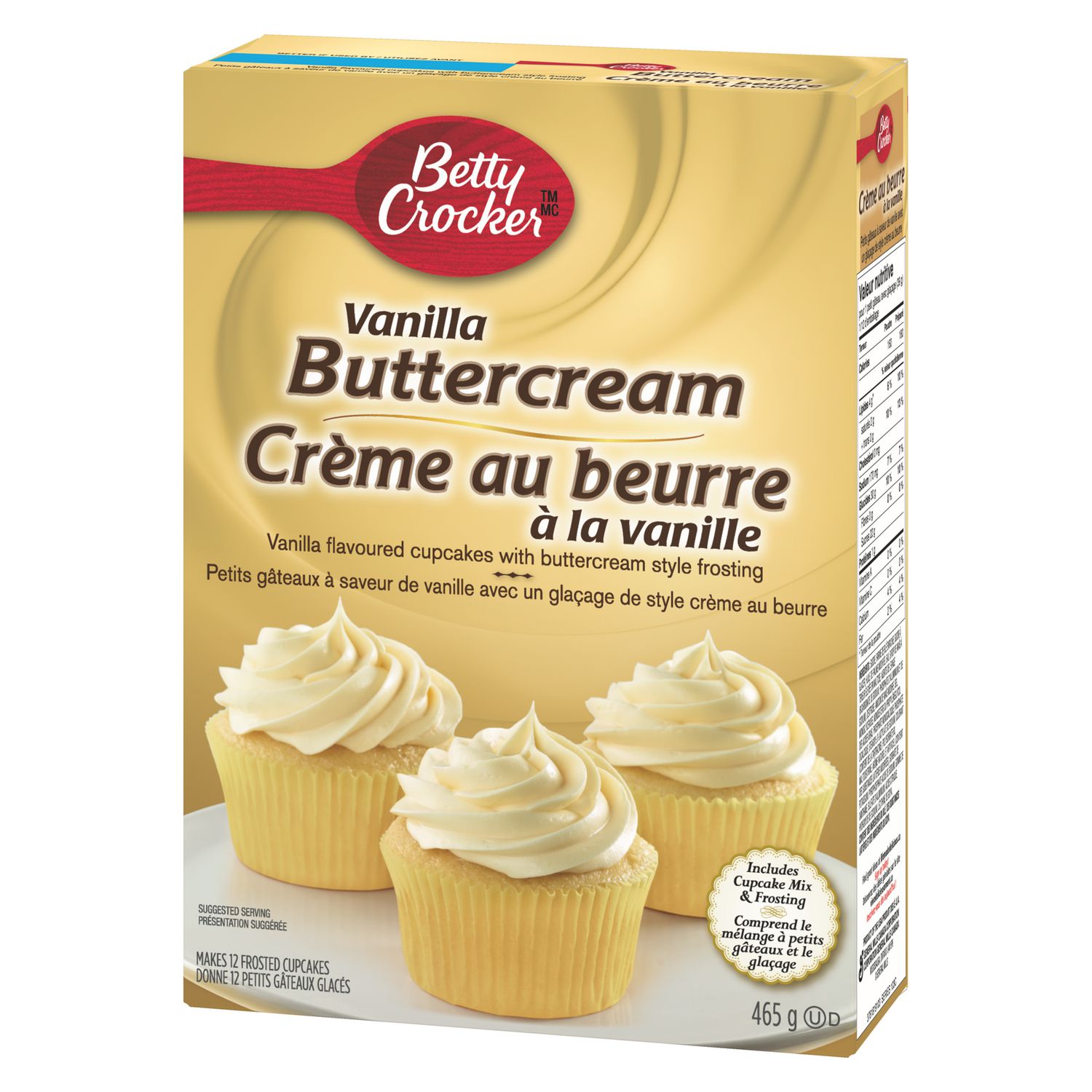 Préparation Crème au Beurre Vanillée 200g - Scrapcooking