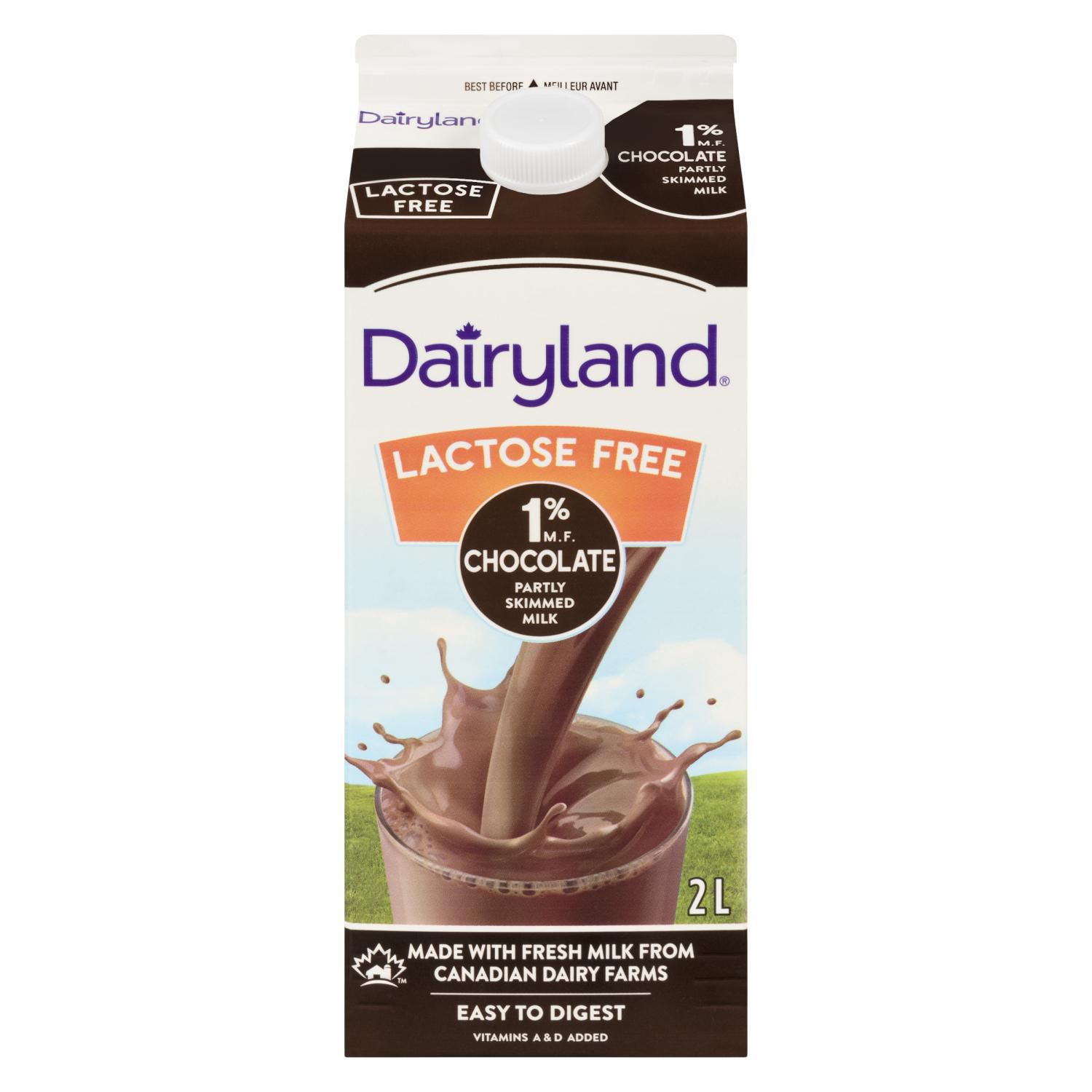 Dairyland Lactose Free 1 Chocolate Milk Walmart Canada