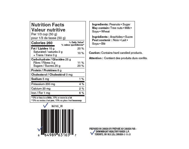 Arachides Pralinées Grillées 800g