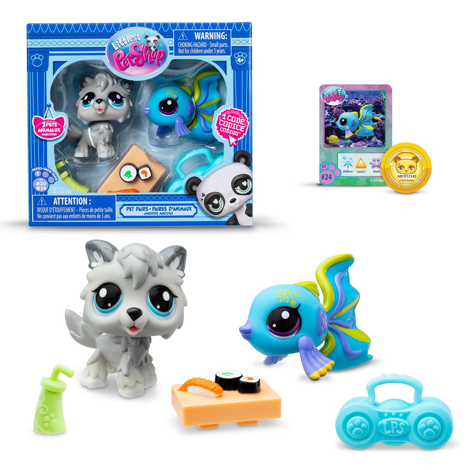 Littlest Pet Shop Pet Pairs 2 Pack Rockin Sushi Walmart.ca