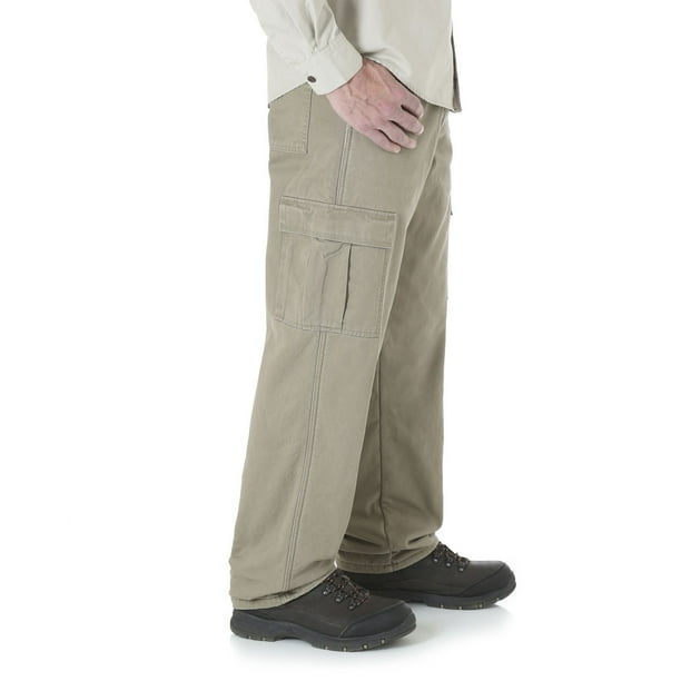 Wrangler Men's Fleece Lined Cargo Pants 