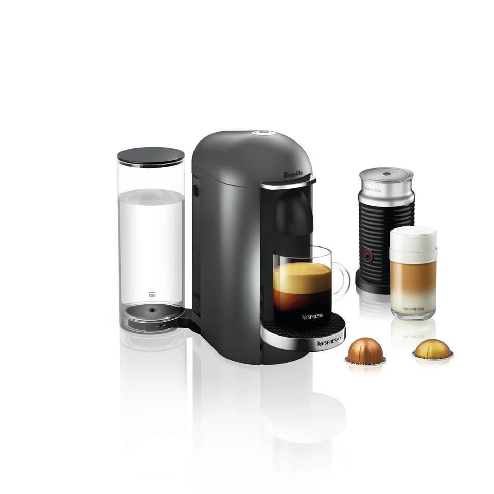 Nespresso® VertuoPlus Deluxe Coffee and Espresso Machine by