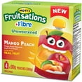 thumbnail image 1 of Mott's Fruitsations +Fibre Unsweetened Apple Sauce Pouches, Mango Peach, 1 of 2