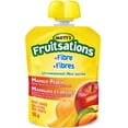 thumbnail image 2 of Mott's Fruitsations +Fibre Unsweetened Apple Sauce Pouches, Mango Peach, 2 of 2