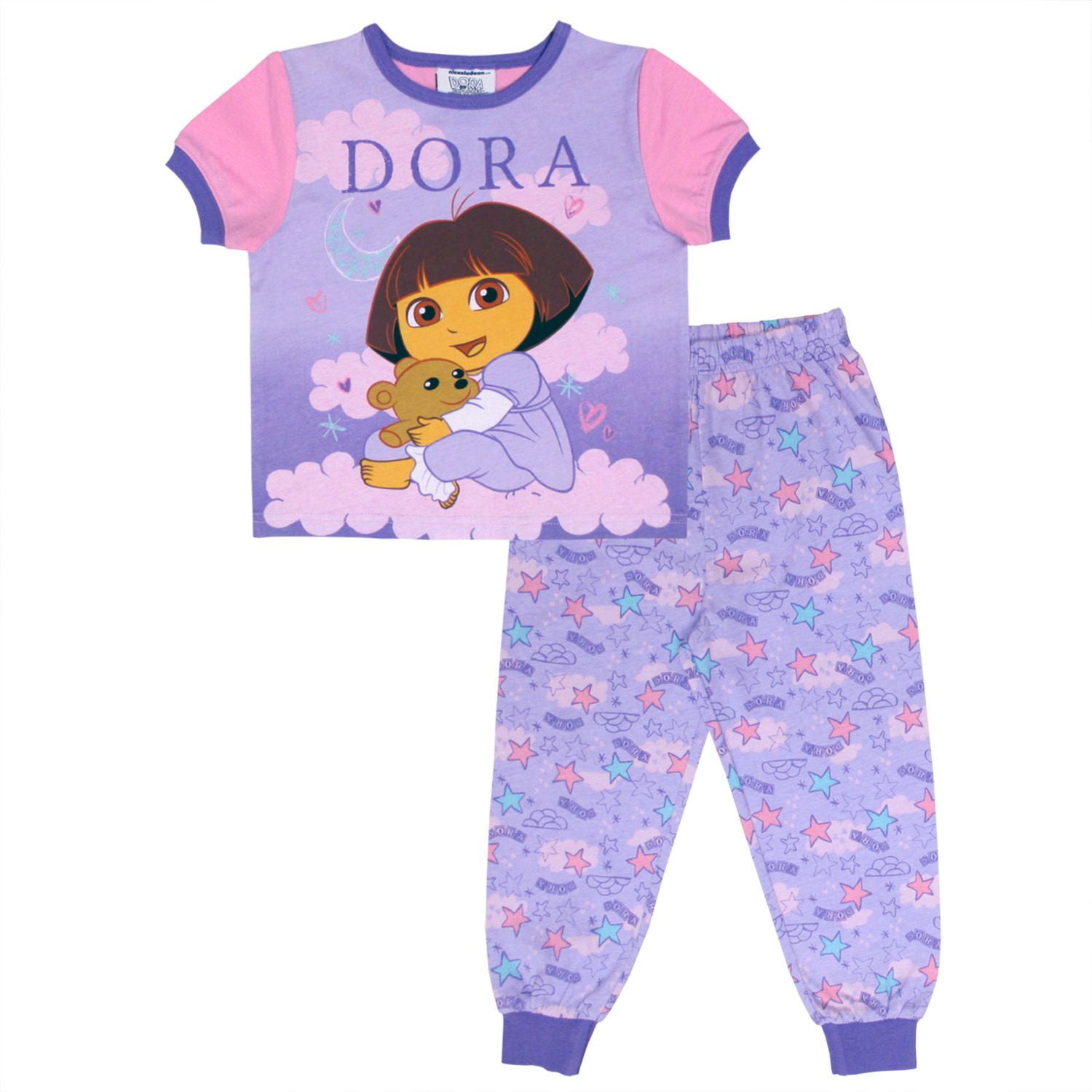 Dora the Explorer 2 Pieces Pyjama Set for Girls Walmart Canada