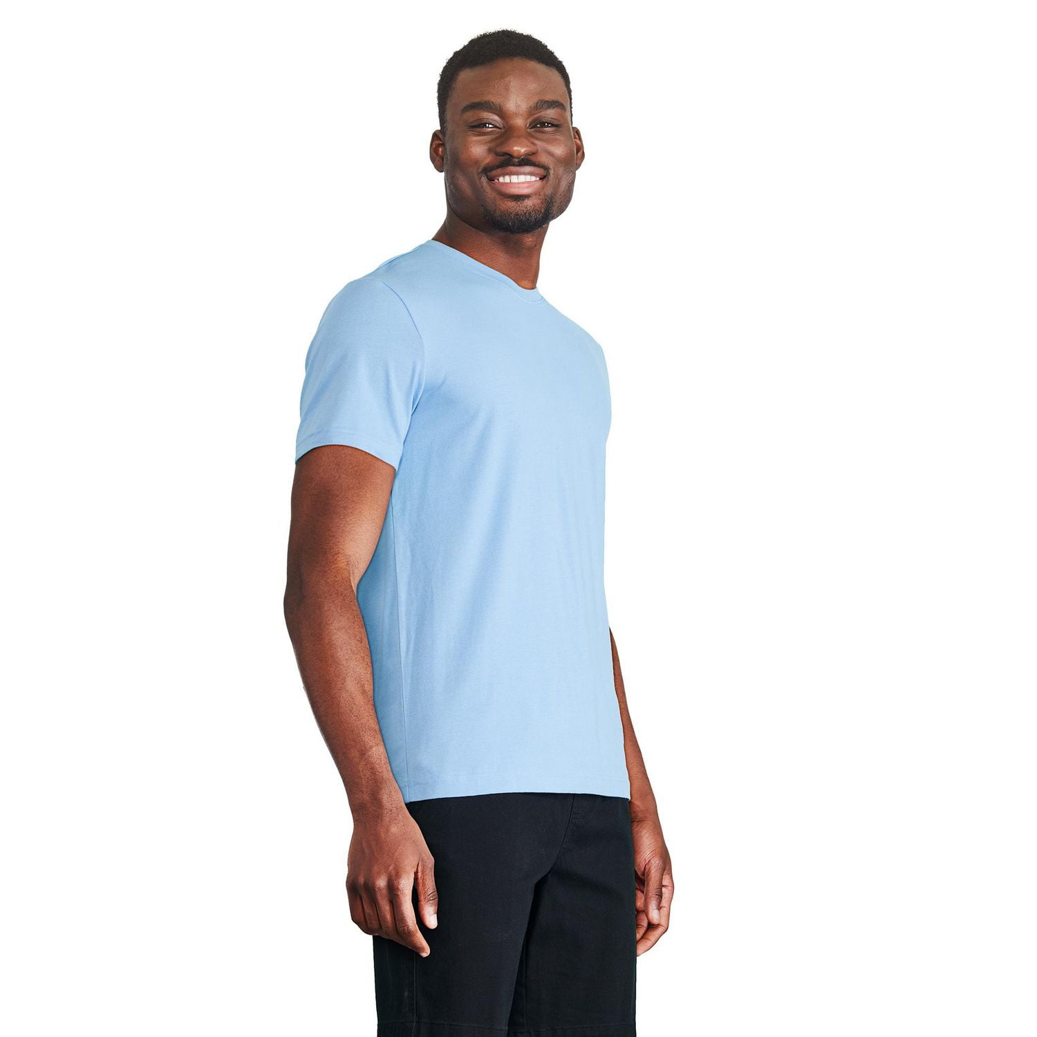 T-shirt extensible à encolure ras du cou George pour hommes