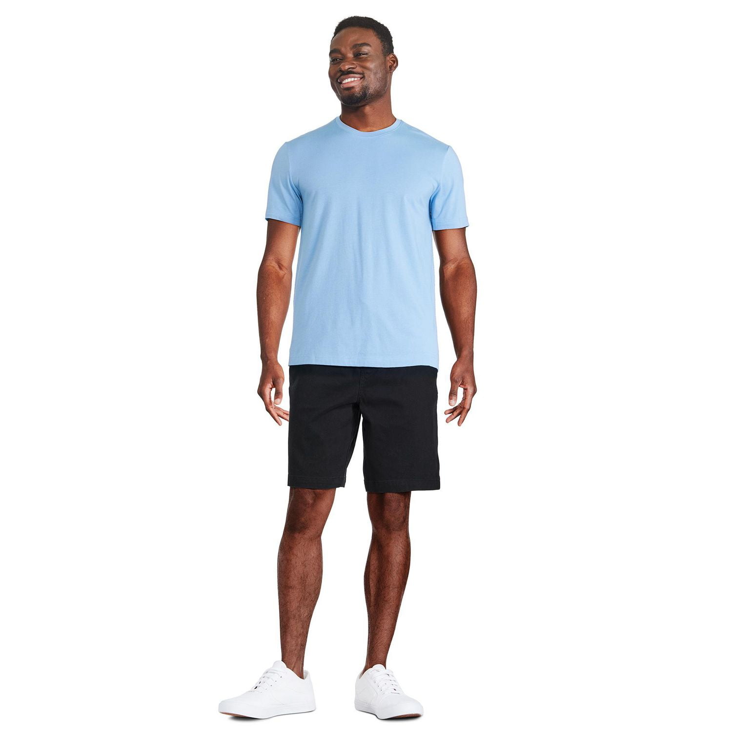 T-shirt extensible à encolure ras du cou George pour hommes