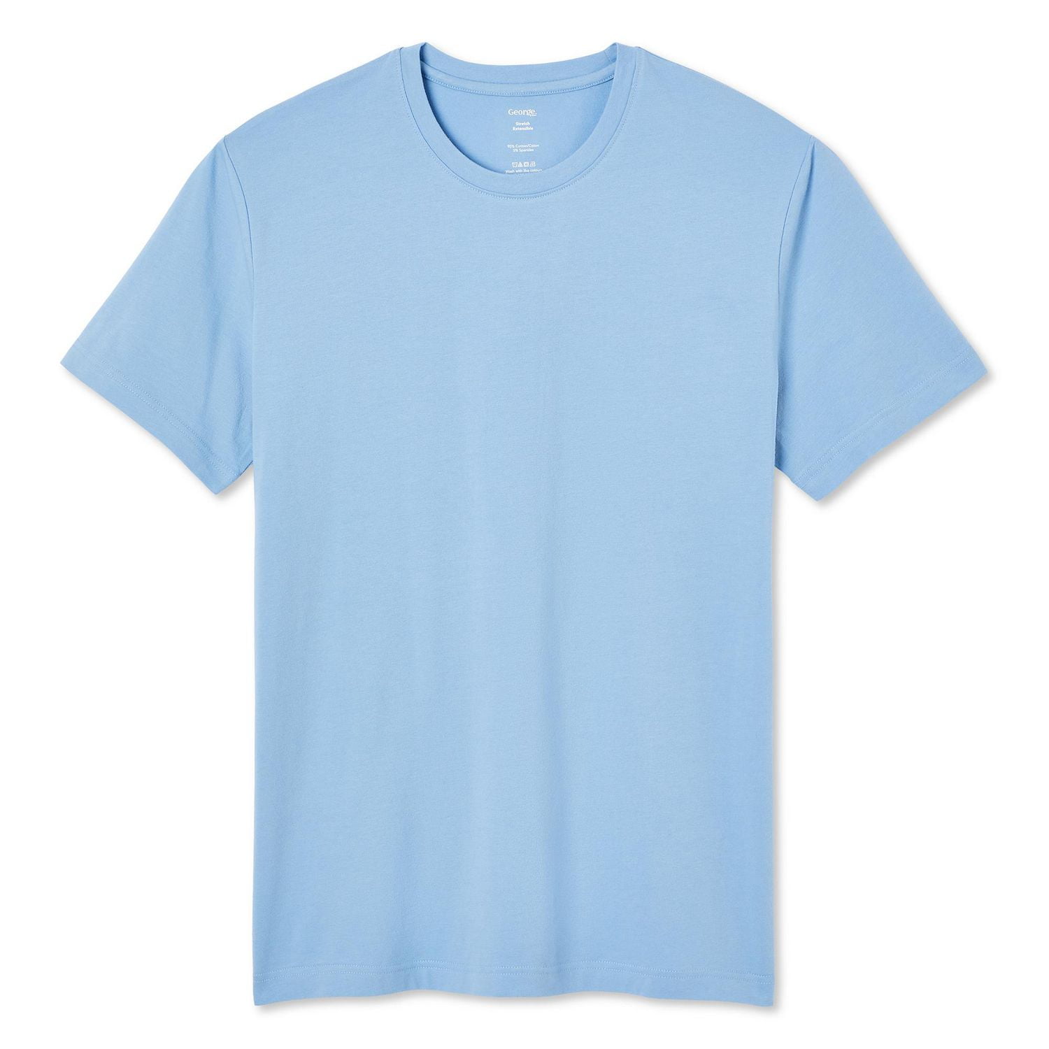 T-shirt extensible à encolure ras du cou George pour hommes