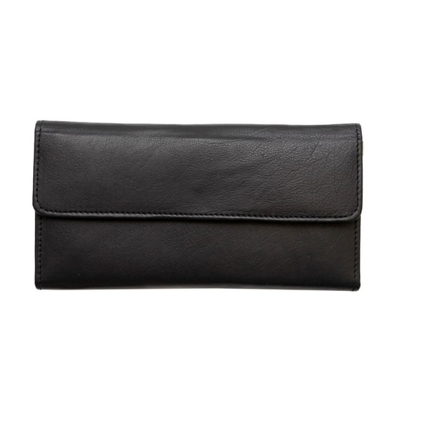 Ashlin Leather Ladies' Classic Wallet with Cheque Mate - Walmart.ca