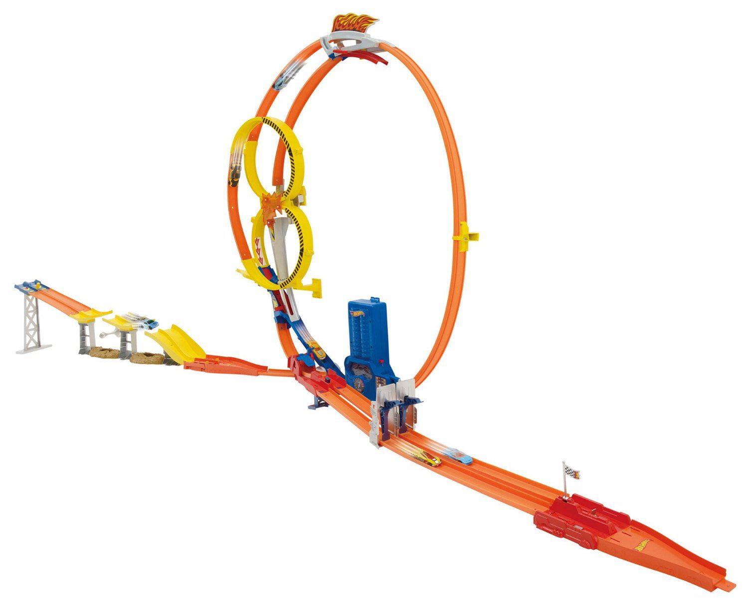 Hot wheels super loop cheap chase race