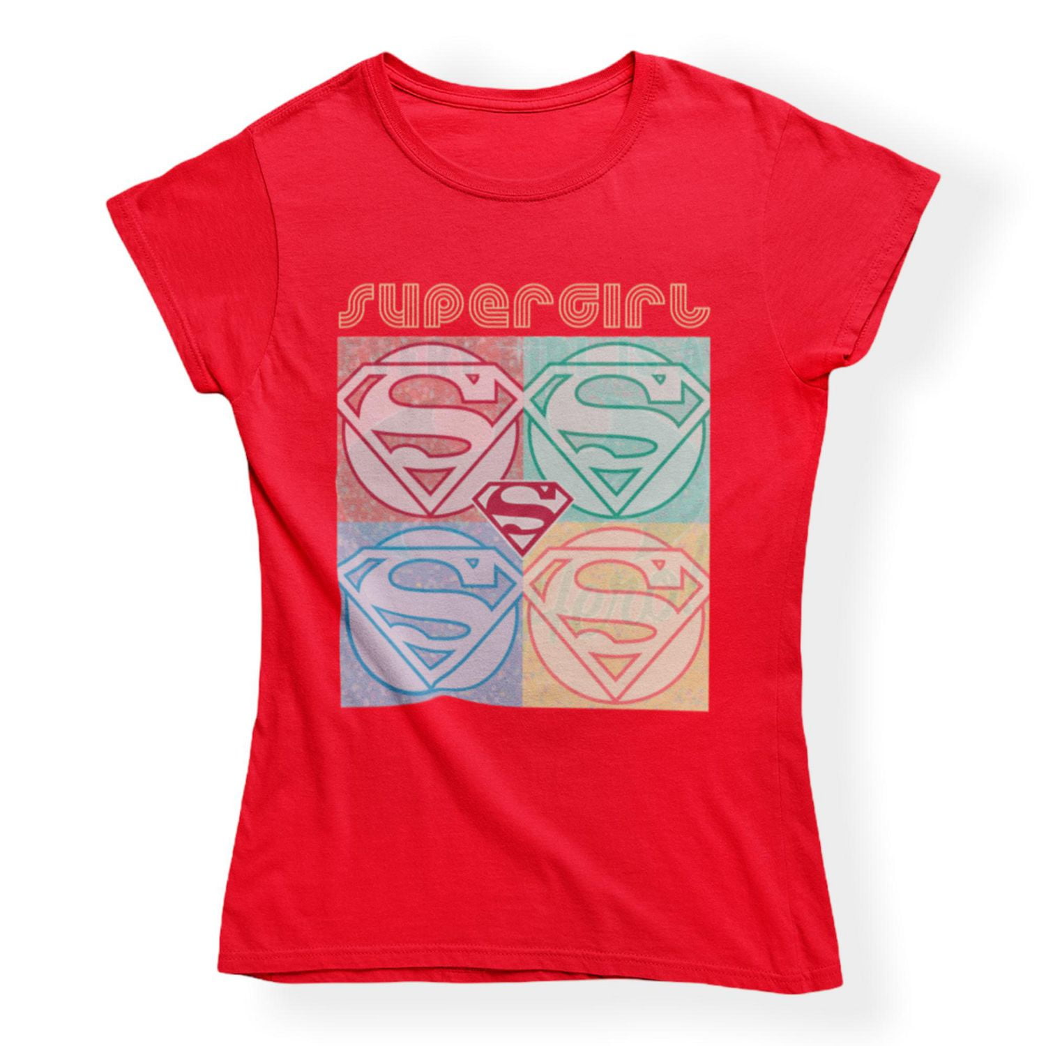 DC Super Girl T-Shirt à manches courtes pour fille