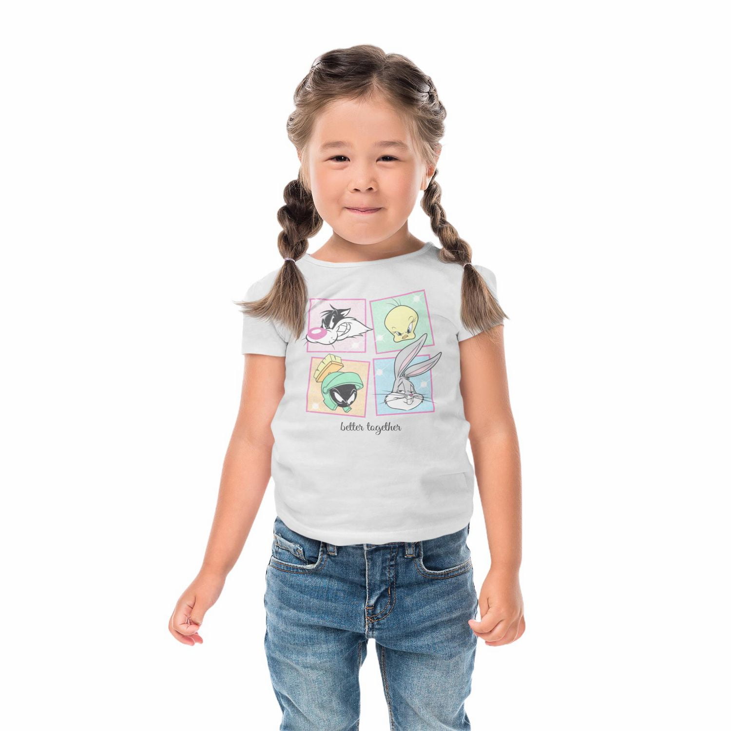 Looney Toons Girl's Short Sleeve T-Shirt