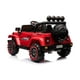 Jouet porteur 12V Style Jeep de Kool Karz Rouge – image 3 sur 5