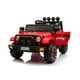 Jouet porteur 12V Style Jeep de Kool Karz Rouge – image 5 sur 5
