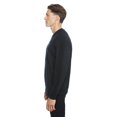 thumbnail image 4 of Dark Black Men's Long-Sleeve Sweater, 4 of 6
