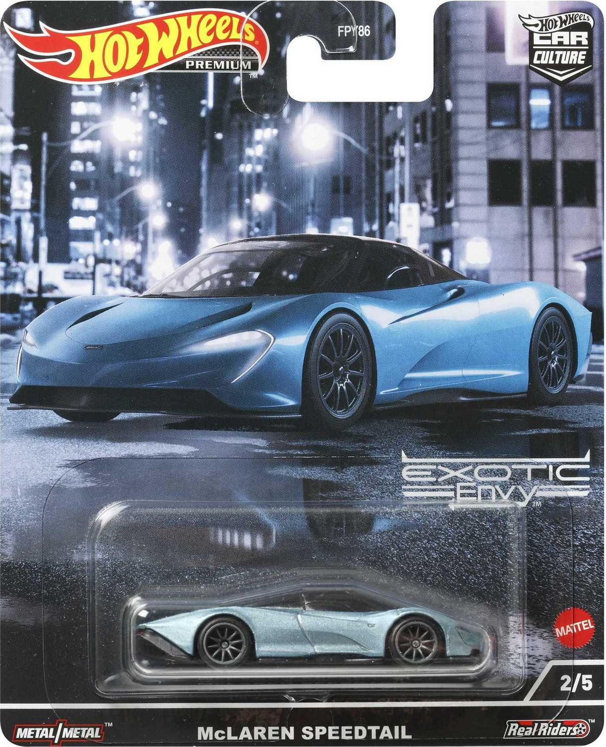 Hot Wheels Car Culture Circuit Legends Mclaren Speedtail Vehicle for 3  Years Old & Up