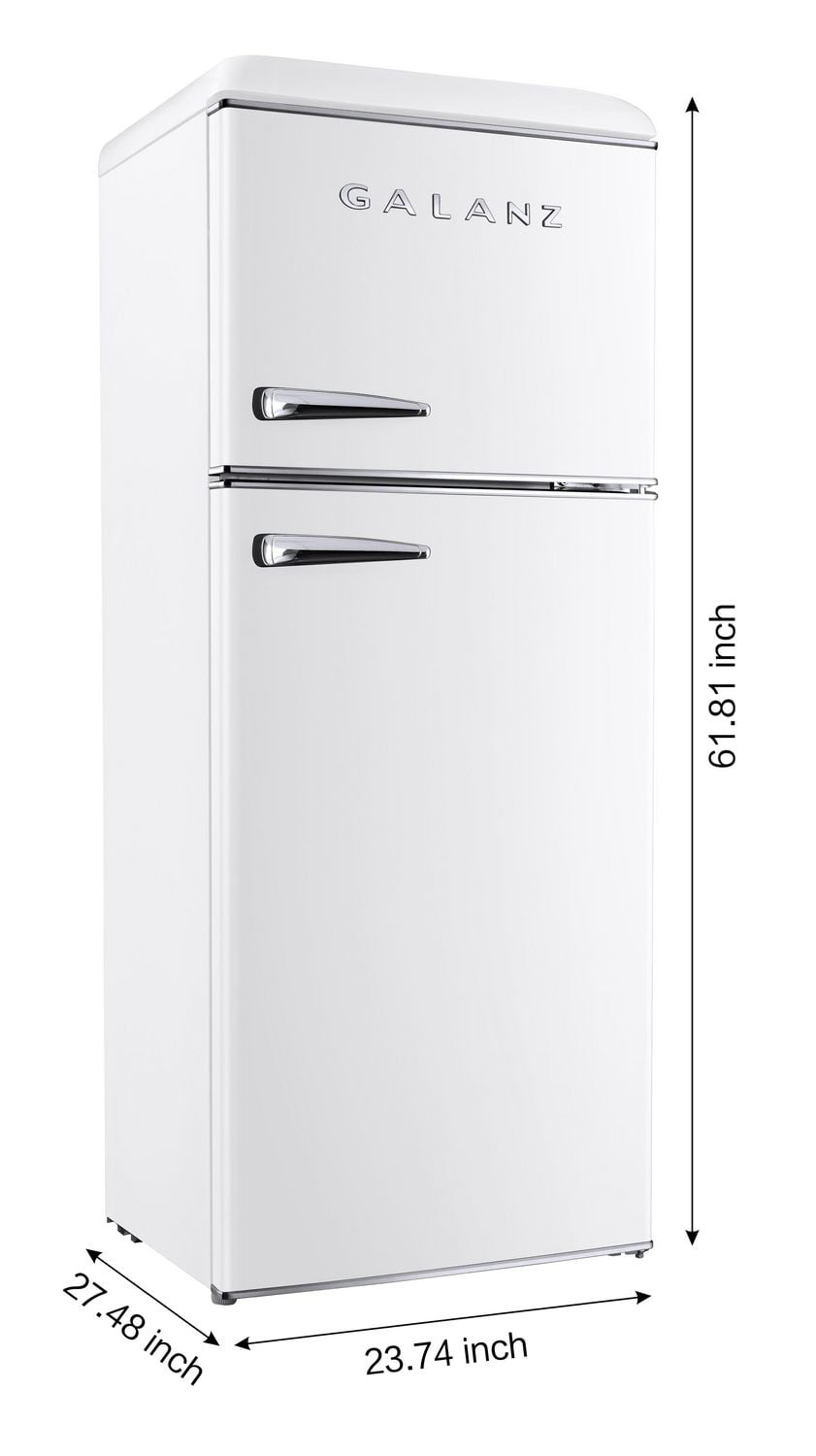 Retro refrigerator deals 12 cu ft