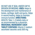 thumbnail image 2 of Equate Vitamine C 500mg Aromes Multi-Fruits, 2 of 6