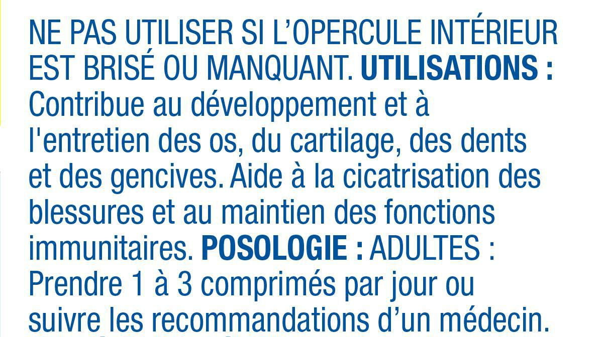 Equate Vitamine C 500mg Aromes Multi-Fruits