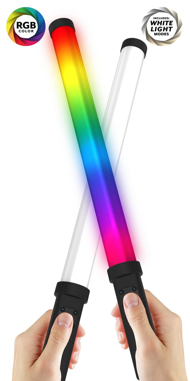 Bower 360 WHITE RGB 19 WAND WITH BUILT IN RECHARGEABLE BATTERY