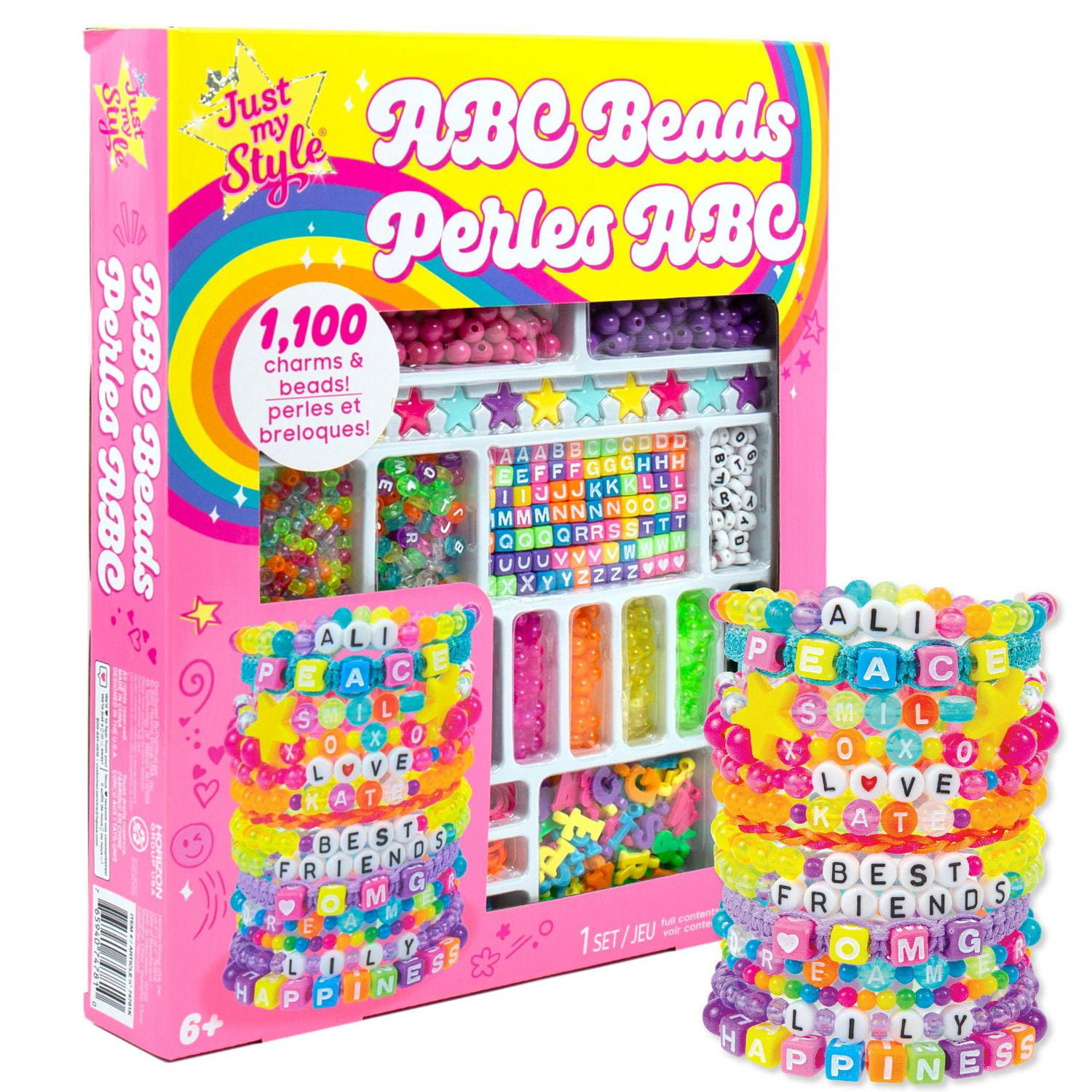 Just My Style Personalized ABC Beads Kit, 6 years & up 