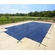 Couvre piscine rectangulaire pour piscine creusée, 4,8 m X 9,7 m, avec centre PVC tissé 1,2 m X 2,4 m – image 1 sur 7