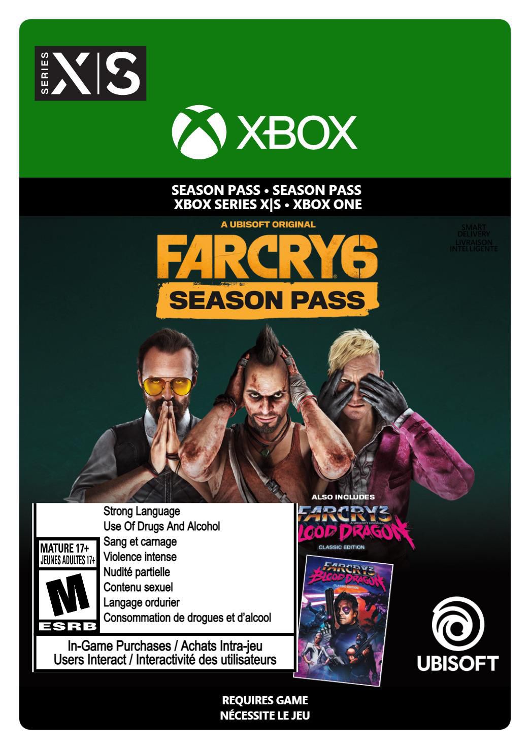 Far Cry 6 Standard Edition Xbox Series XS and Xbox One [Digital Code] 