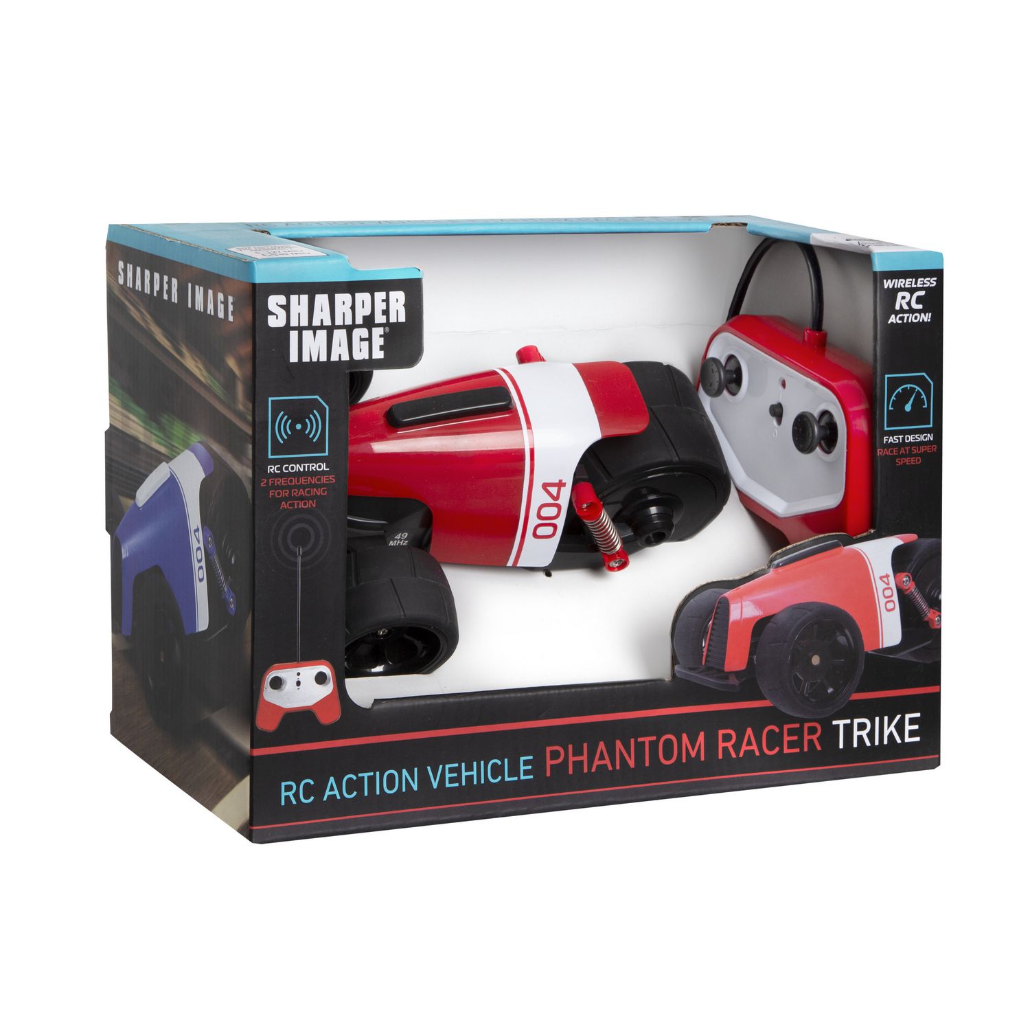 sharper image remote control phantom racer trike