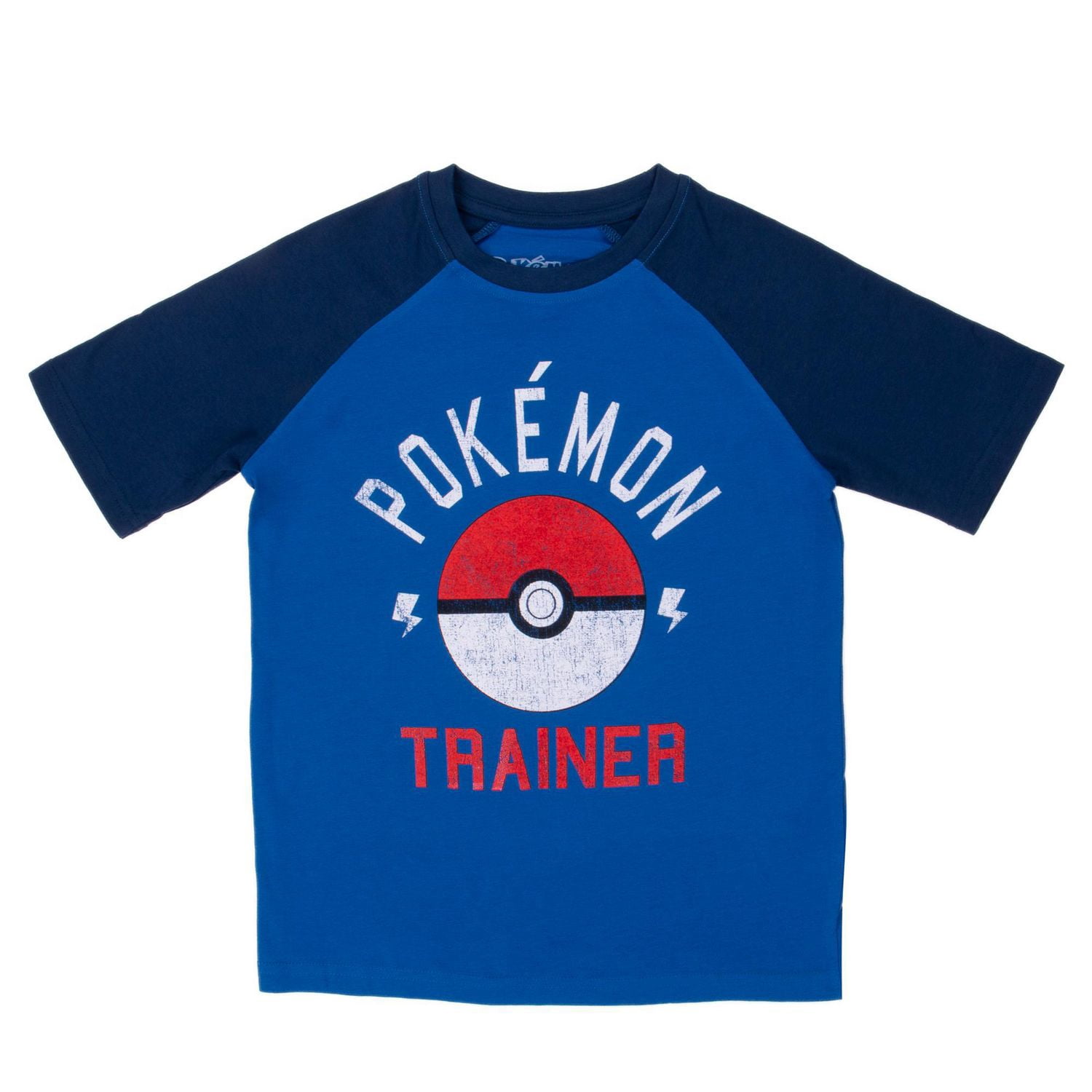 Pokemon Boys short sleeve raglan tee