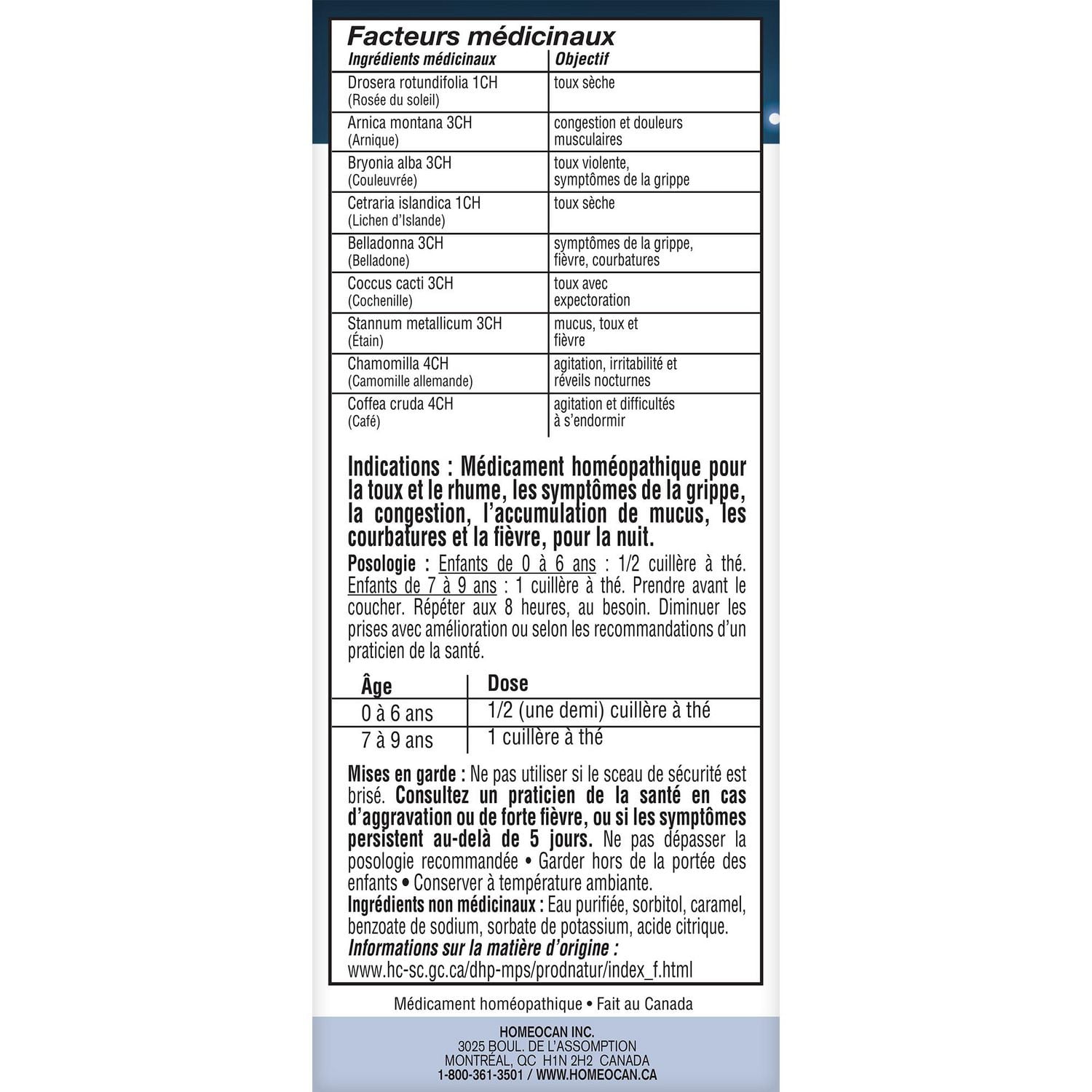 Kids 0-9 Night Syrup, 100ml