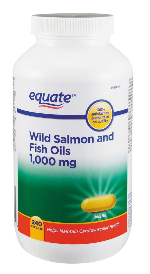 Equate Wild Salmon And Fish Oils 1,000 mg Walmart Canada