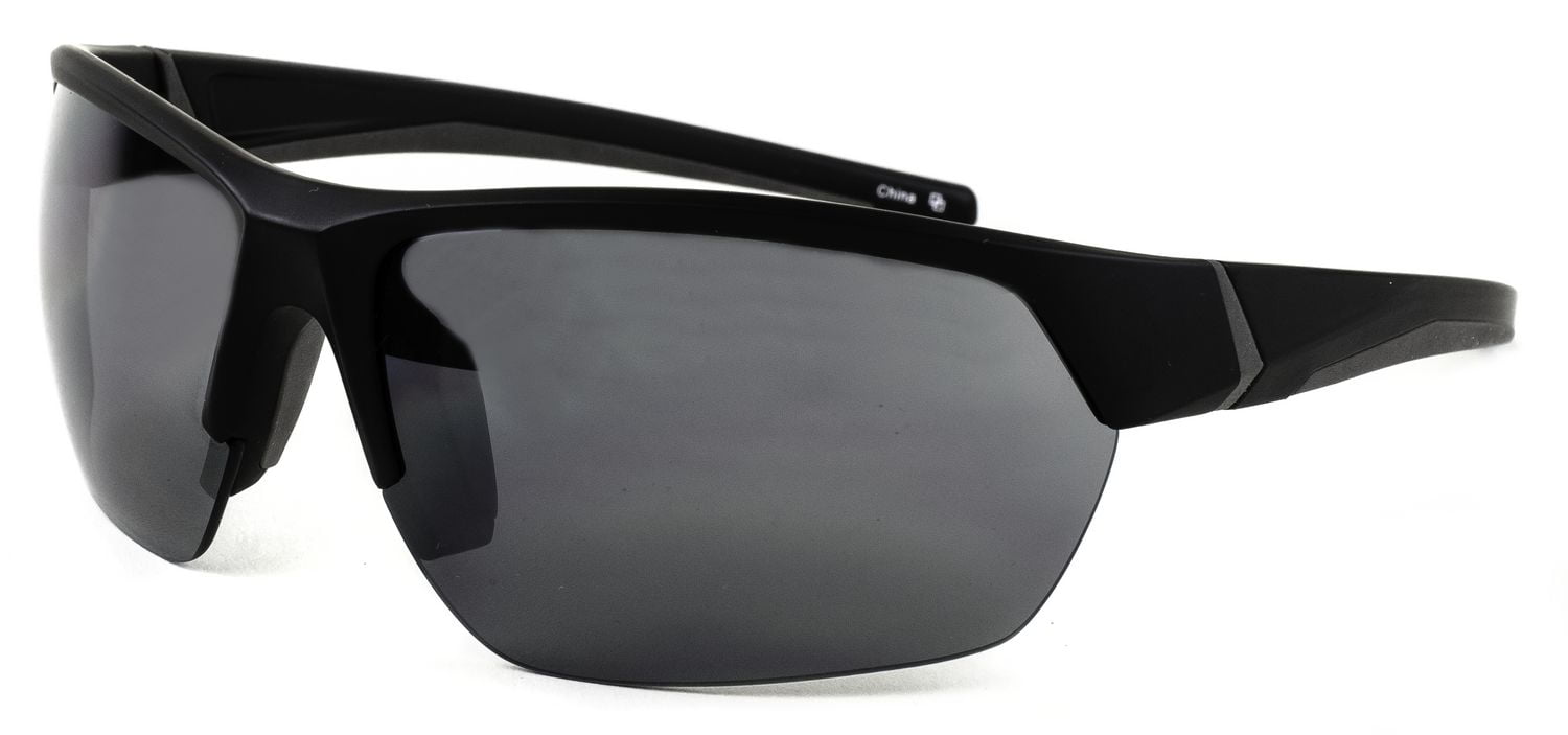 Athletic Works Polarized Matte Black Sport Sunglasses Walmart Canada