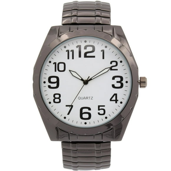 Montre George à acier bracelet extensible pour hommes