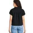 thumbnail image 3 of George Women's Double Cloth Camp Shirt, 3 of 6