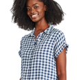 thumbnail image 2 of George Women's Double Cloth Camp Shirt, 2 of 6
