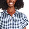 thumbnail image 4 of George Women's Double Cloth Camp Shirt, 4 of 6