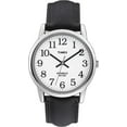 thumbnail image 1 of Timex® Easy Reader® Men's Classic White Dial Black Leather Strap Analog Watch, 1 of 1