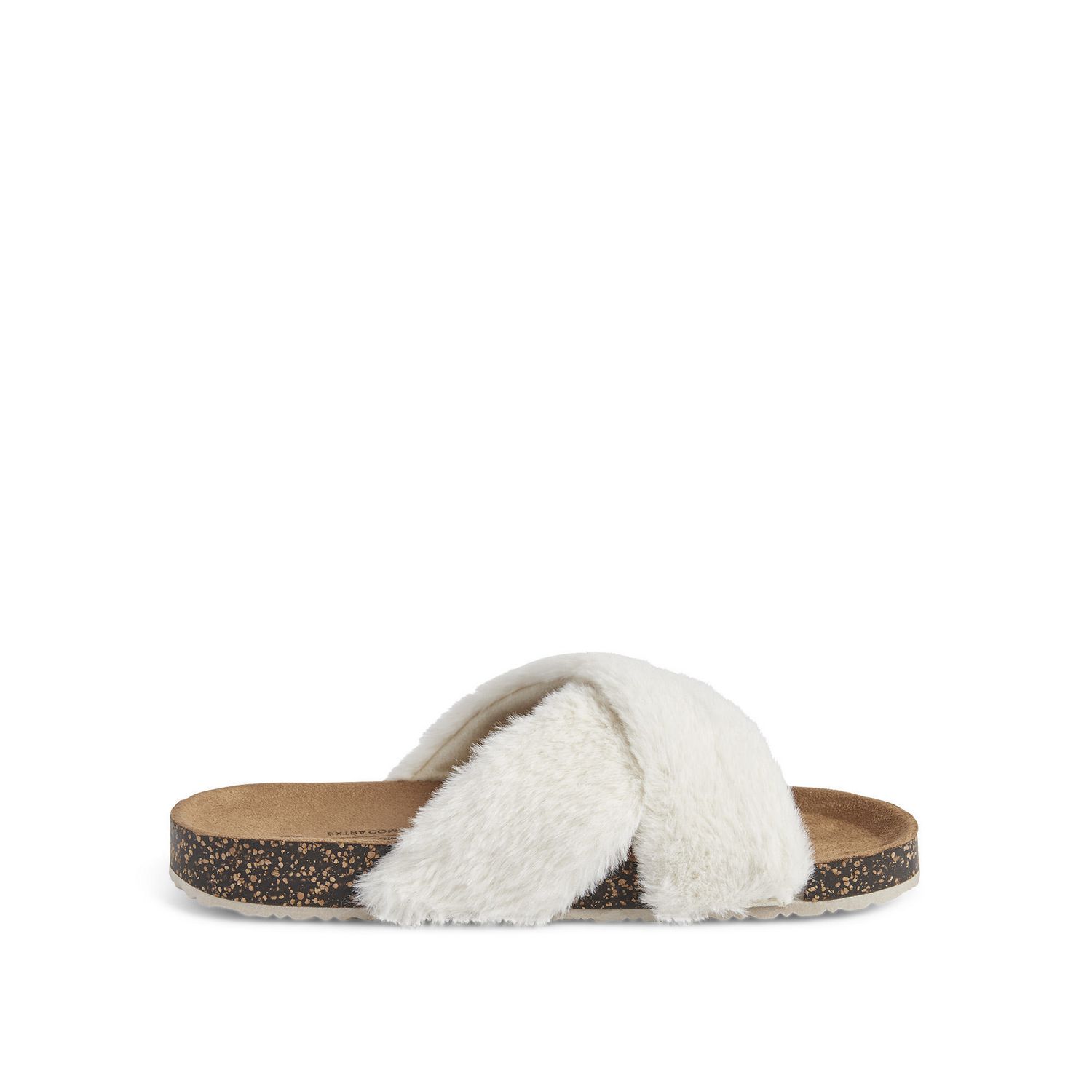George Women's Fuzzy Slip On Sandals | Walmart Canada
