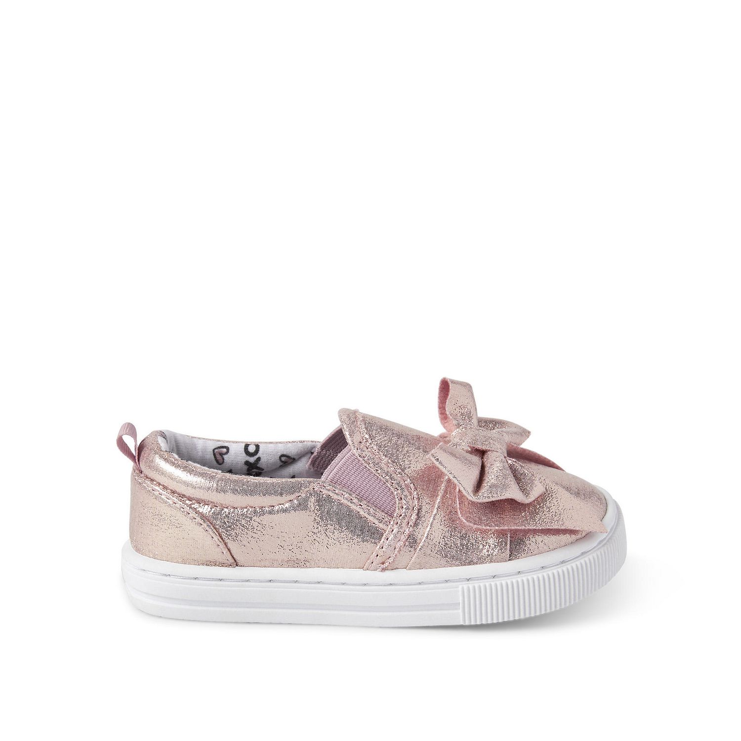 George Toddler Girls' Bow Slip On Sneakers | Walmart Canada