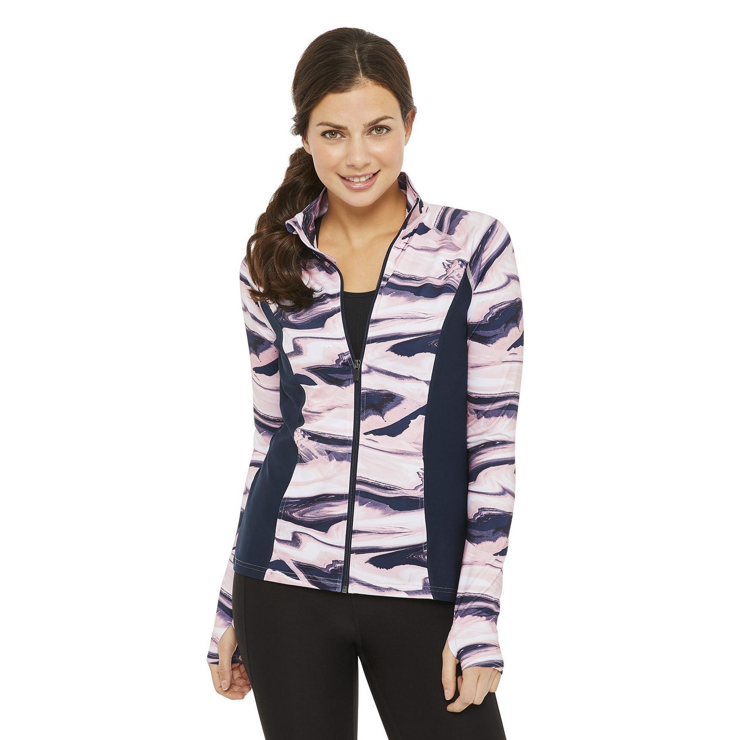 Athletic Works Women's Fitted Ruched Jacket | Walmart Canada