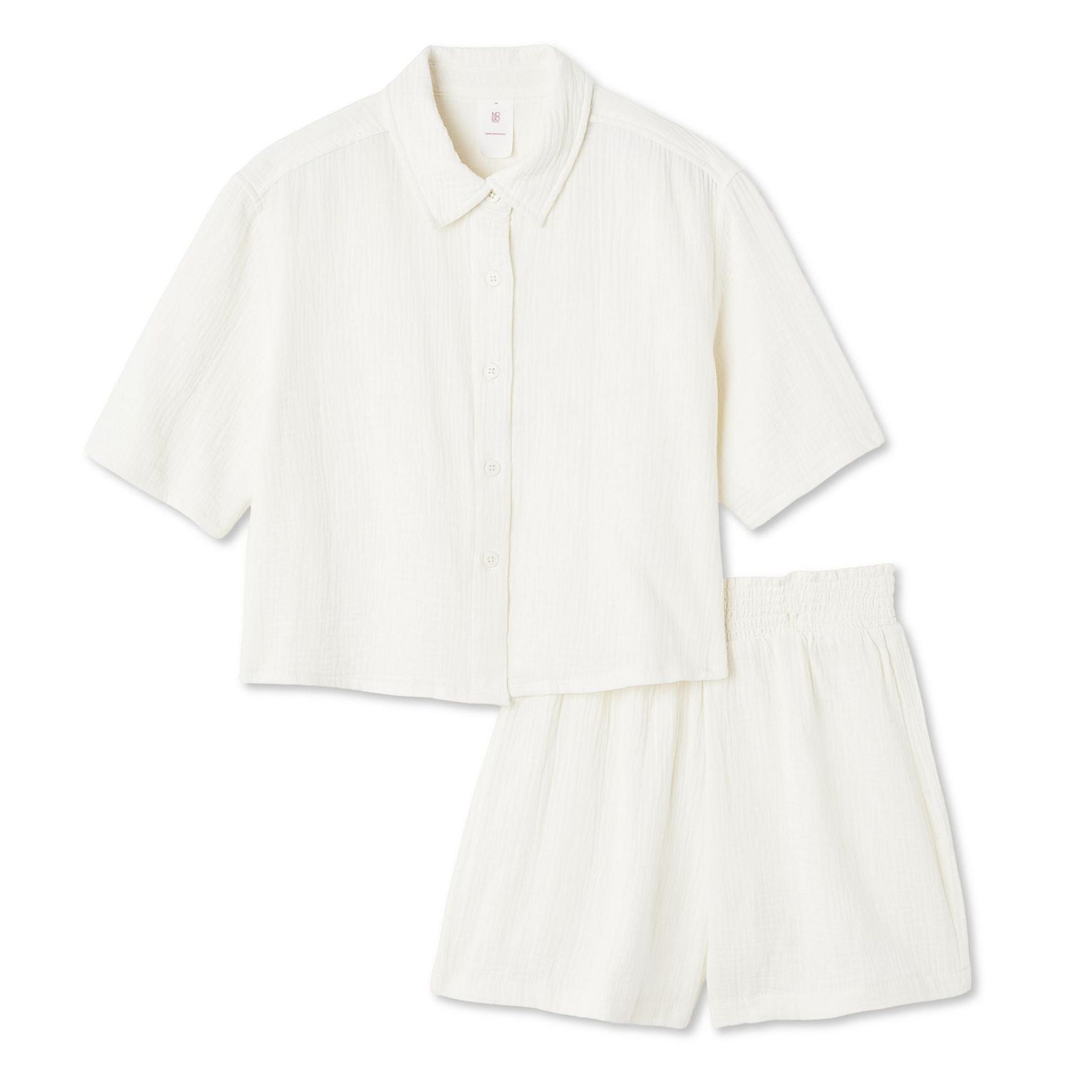 No Boundaries Women's Cover-Up 2-Piece Set