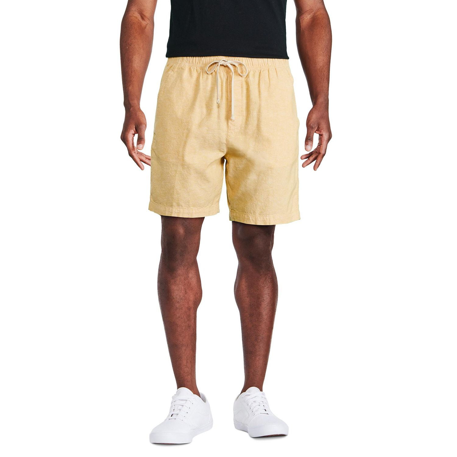 Short de rugby en mélange de lin George pour hommes