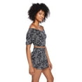 thumbnail image 2 of No Boundaries Women's Puff Sleeve Corset Top, 2 of 6