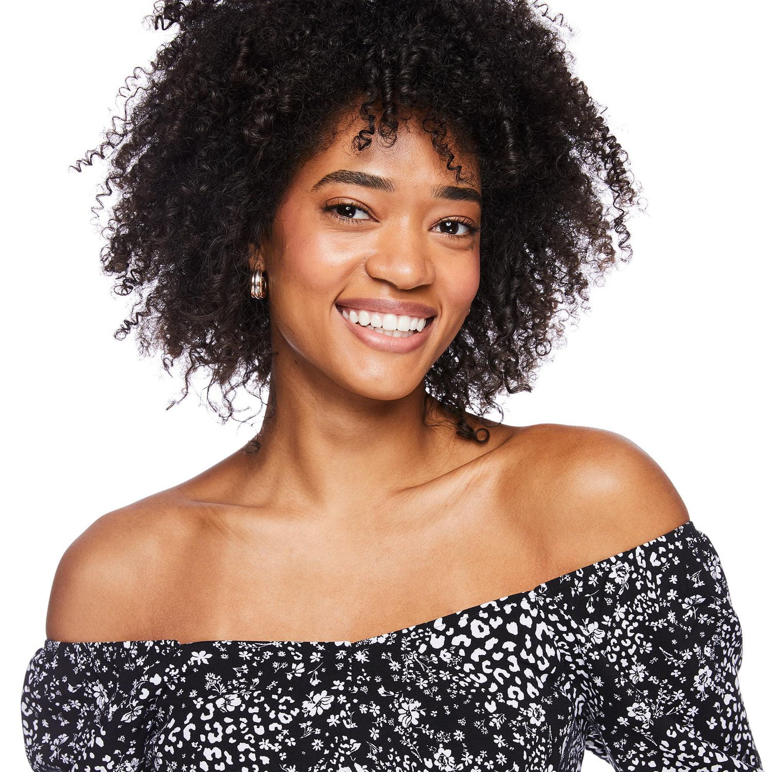 Haut corset à manches bouffantes No Boundaries pour femmes